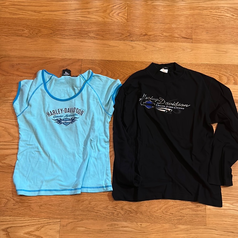 Harley Davidson shirt bundle m/l women’s